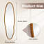 Miroir mural 63 po Modern Art Minimalist