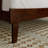 Phoenix Wood Platform Bed with Matching Footboard-324910953-324910956