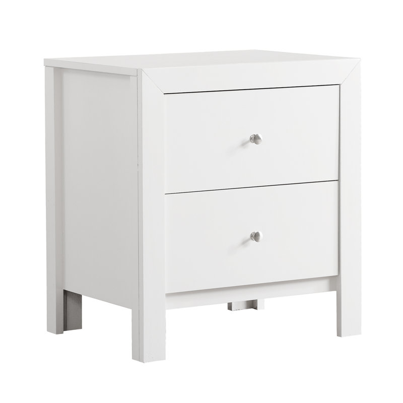 Table de chevet de style moderne, table de chevet avec tiroirs de rangement