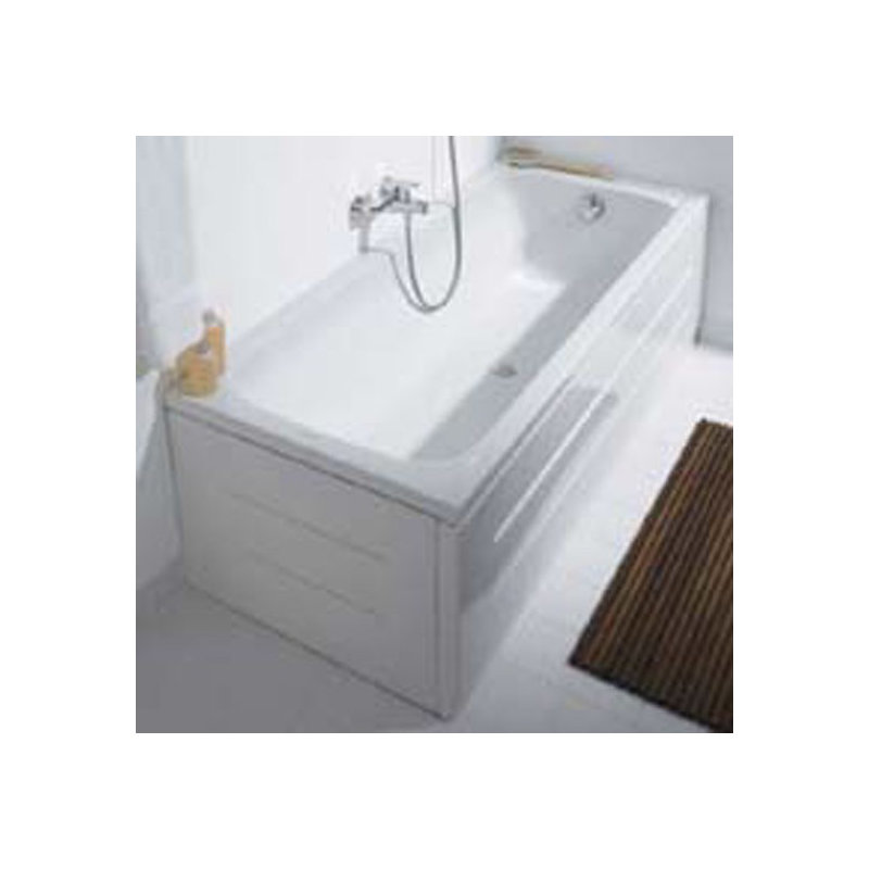 Panneau avant pour baignoire D-Code, Blanc