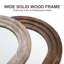 Ensemble de 2 miroirs muraux en bois massif Farmhouse Arch-114295537-114295536