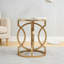 Table de chevet ronde, table de bout