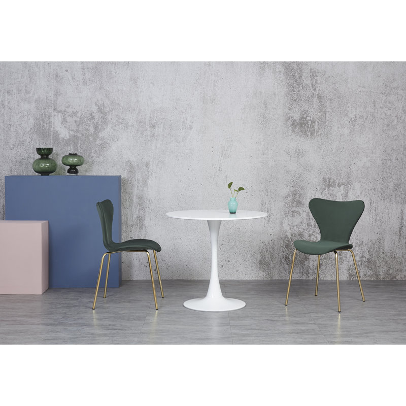Cheetham 2 - Person Dining Set, Grey/Silver