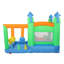 Château gonflable de style dauphin avec piscine et toboggan (sans le ventilateur)