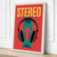 Stereo Modern Retro - Wrapped Canvas-2007538944-2007538956