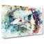 Curious Ostrich In Abstract - Wrapped Canvas Painting-55317343