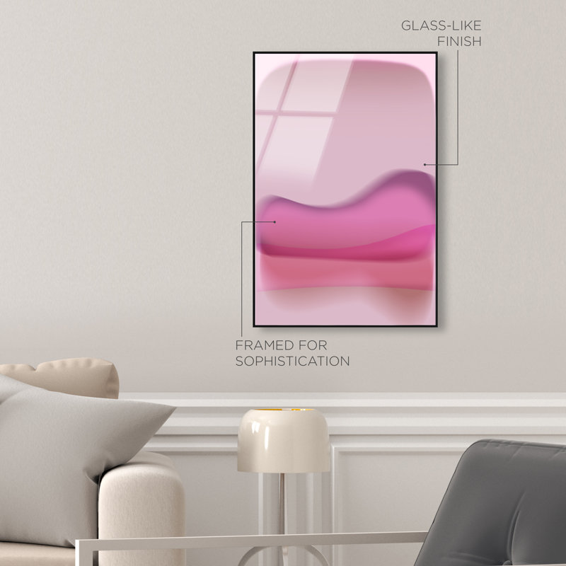 Dancing Lover II Print by Oliver Gal, 46"H x 31"W, Black Floater Frame