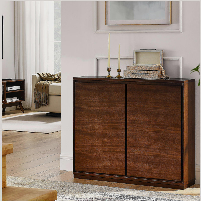 Armoire d'appoint avec rangement Mid-Century