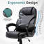 Fauteuil ergonomique en similicuir