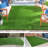 Artificial Grass Turf Roll 0.8in Pile Height Customized Sizes-123138415