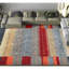 Tapis noir et multicolore de haute qualité noué à la main-1523274957
