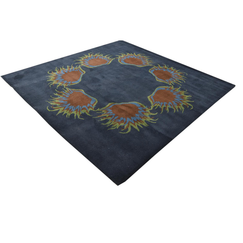 Tapis bleu marine 8 pi Pineland