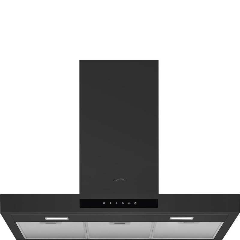 Capot en forme de T 30 po brossé Eta TBD, 30", Noir
