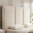 Morghen Upholstered Platform Bed With Extra High Headboard And 2 Extra Large Capacity Drawers-2059047998-2059047997