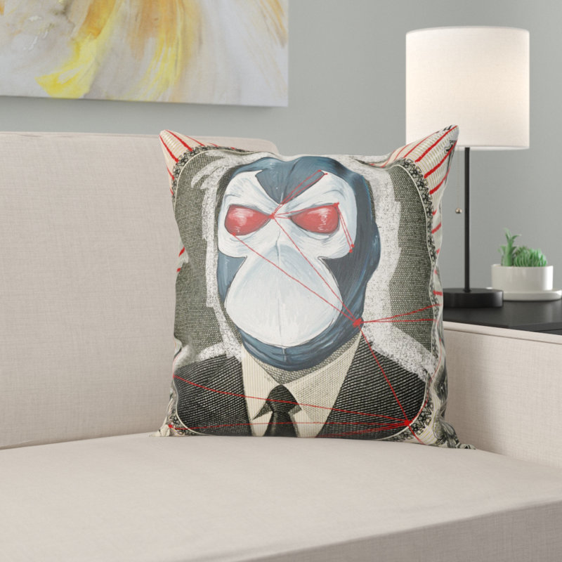 Hand Square Cushion Cover, 60 x 60cm