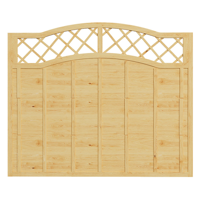 150cm H x 180cm W Wood Fence Panels Included