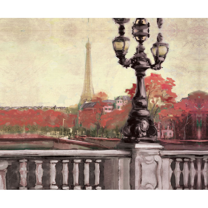 " Paris In Autumn ", 32" H x 48" W