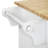 Idlewild 52 " W Kitchen Cart with Solid Wood Top-1265041940