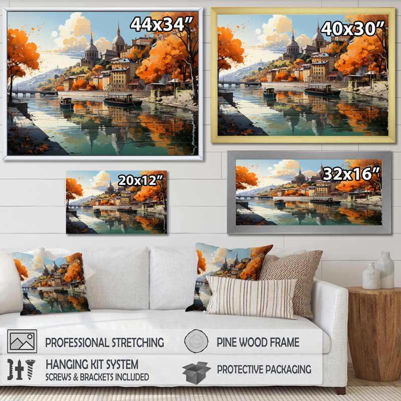 Mariell, Allemagne campagne campagne - impression, Cadre simple noir, H 24 po x l 32 po x P 1 po