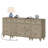 Mid Century Modern Dressers With Charging Station, Dresser For Bedroom With 5 Drawers And 2 Storage Cabinet-1464305924