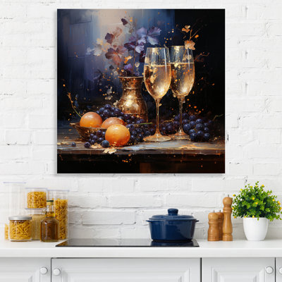 " Champagne Bubbly Grapes II "