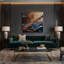 Art musical sur toile noire-769504255