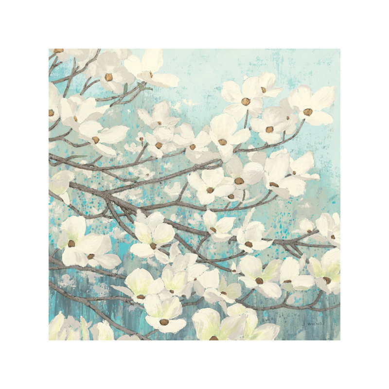 Dogwood Blossoms II by James Wiens - Wrapped Canvas Print, 45.72 cm H x 45.72 cm W x 1.91 cm D