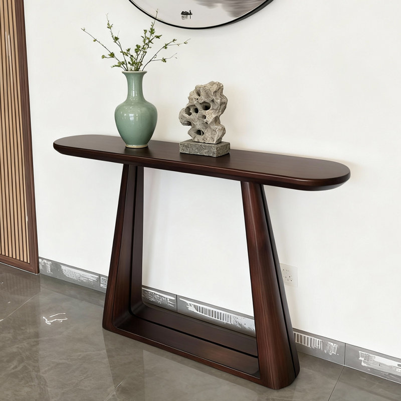 Console rétro de style chinois, H 34,6 po x l 63 po x P 11,8 po