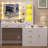Caryol Vanity Makeup Vanity with Lights-65140713