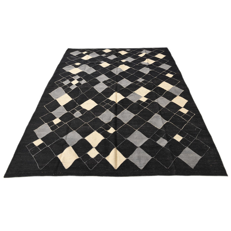 Tapis noir Noor