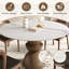 Ensemble 3 pièces de table de salle à manger moderne en pierre frittée avec chaises confortables en cuir pour 2, assemblage minimal-1473109017-1476136672-1476136675