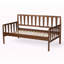 Midori Modern And Contemporary Transitional Walnut Brown Finished Wood Twin Size Daybed