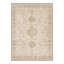 Tapis oriental traditionnel beige/brun à poils courts, lavable et antidérapant-1273539046