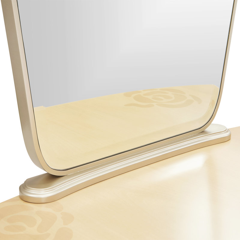 Camellia Field Caramel Mirror