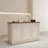 Contemporary Rectangular Manufactured Wood Reception Desk