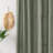 Linen Look Semi-Sheer Back Tab Curtain Pair-1318681973-1318681977