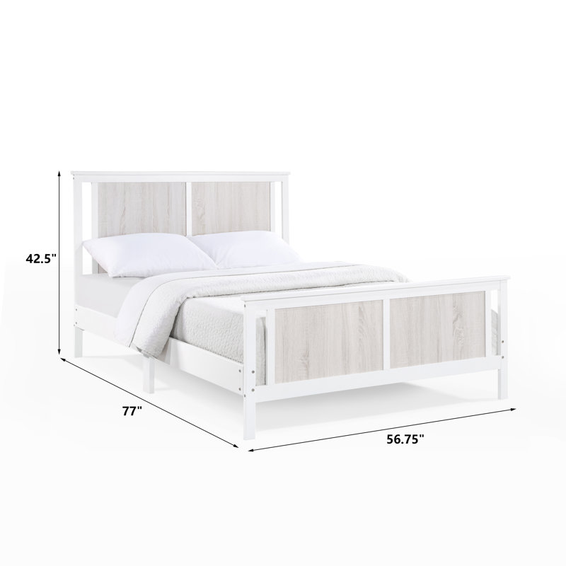 Cashten Solid Wood Standard Bed