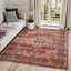 Tapis bleu marine / rouge Slaboden-1317221310