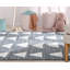Kennedy Triangles Grey Children's Rug-66248265