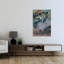 " Dancers In Violet Abstract Contemporary Wall Art Print " by Edgar Degas-1263374159