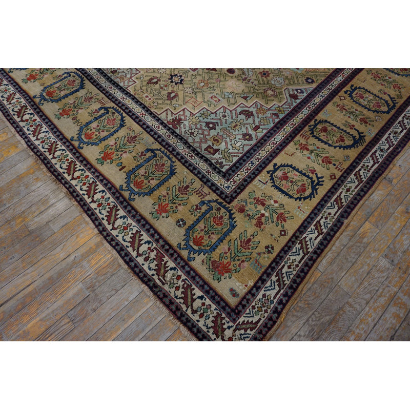 Hand Knotted Wool Area Rug