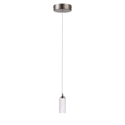 Luminaire suspendu cylindrique 1 lumière Ardrie