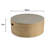 Akil Concrete Coffee Table