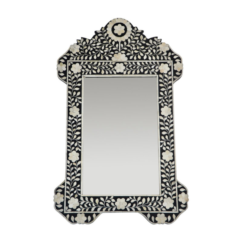 Bone Flat Wall Mirror