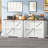 2-drawer Filing Cabinet, Farmhouse Style, Accommodates A4, Letter, And Legal Size