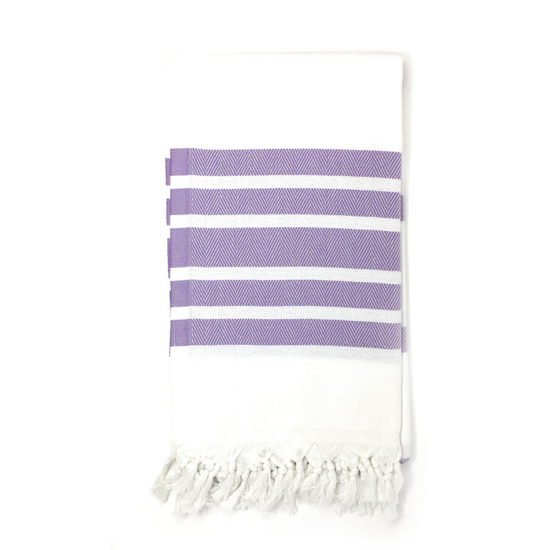 Cotton Ultra Light Beach Towel, Lilac