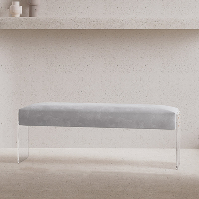 Tabouret en acrylique, Gris