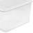 Sterilite Plastic Clear Stackable Latching Storage Box Container