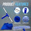 Adjustable Squeegees with Replaceable Head