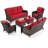 Anahit 6-Piece Outdoor Sofa Seating Group with Cushions-780900366